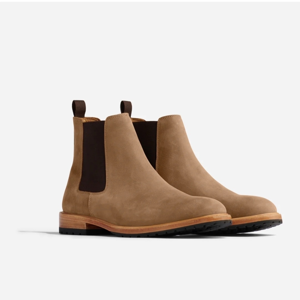 Nisolo Marco Tabacco Chelsea Boots _ New Ret $268